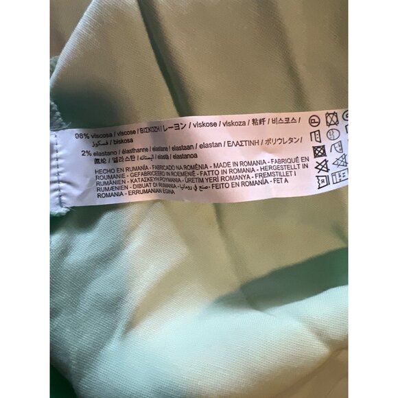 Zara Tie-Dye Maxi Slip Dress V-Neck Spaghetti Straps Multicolor Women L - Picture 8 of 9